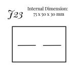 J23 Double Ring Tow Piece Box