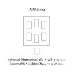 DRW004 Watch Cushion Drawer Insert