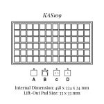 KAS109: 72 on Pad Tray