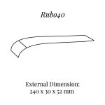 RUB040 Curved Bracelet Display