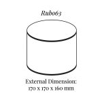 RUB063 Round Raiser Block