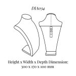 DIA034 Neck Bust (Height: 300mm)