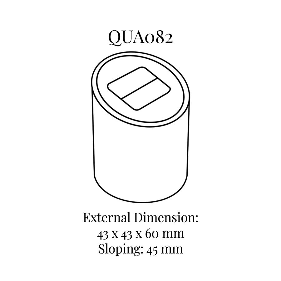 QUA082 Medium Ring Display Column, soft-roll