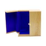 VEN004 2-Door Presentation Case, Wood Veneer